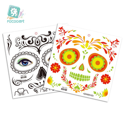 Halloween Clown Horror Mouth Tattoo Stickers, for Party Props Horror Cosplay Costume Makeup Props, for Halloween Masquerade Cosplay Party.