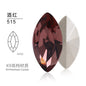5*10mm/10pcs K9 Horse Eye Pointed Bottom Rhinestone Unusual Type Special Rhinestone Diy Ornament Accessories Pointed Bottom Rhinestone Nail Paste Rhinestone Decorative Accessories