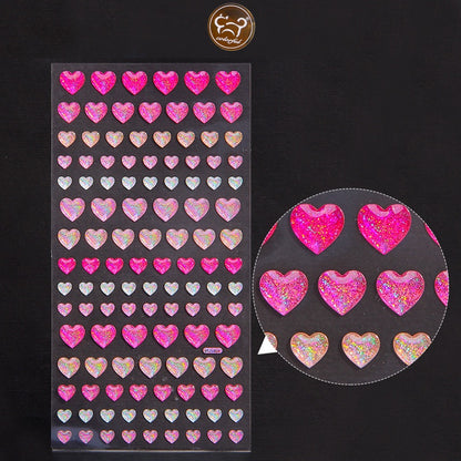 Colorful Super Shiny Rhinestone Stickers for Masquerade Parties DIY Makeup Kit