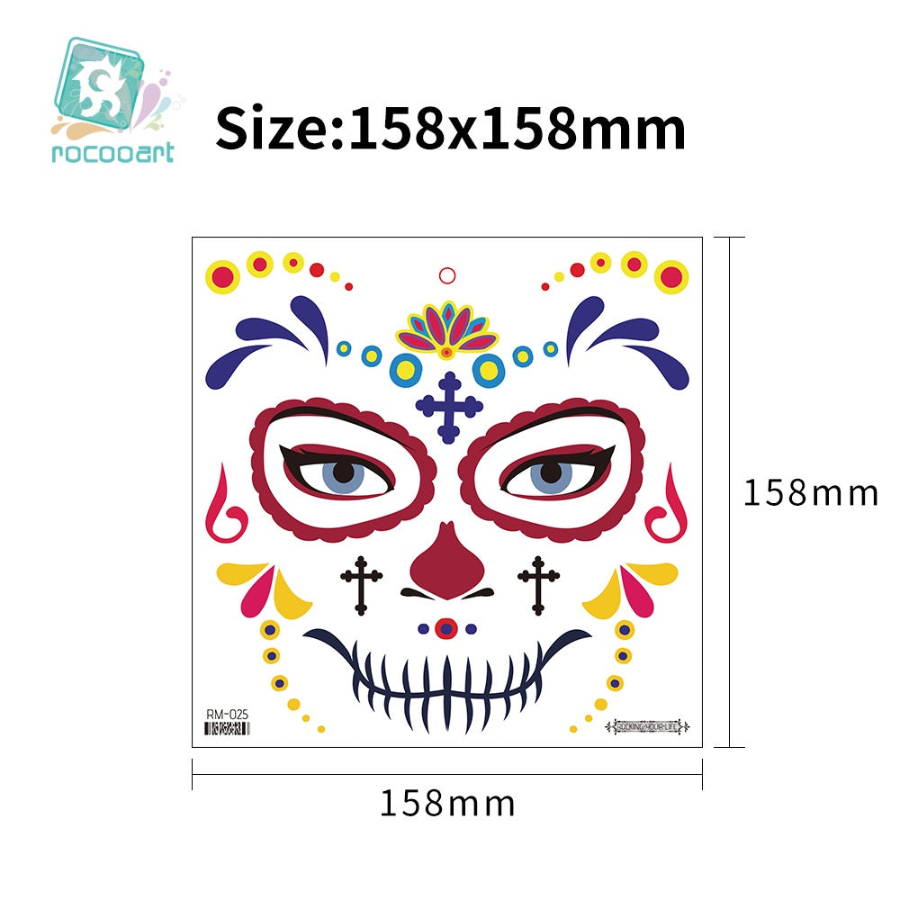 Halloween Clown Horror Mouth Tattoo Stickers, for Party Props Horror Cosplay Costume Makeup Props, for Halloween Masquerade Cosplay Party.