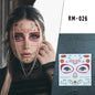 Halloween Clown Horror Mouth Tattoo Stickers, for Party Props Horror Cosplay Costume Makeup Props, for Halloween Masquerade Cosplay Party.