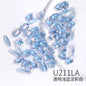 10pcs 【3-10mm】nail rhinestones hand accessories Korean wind Transparent Mixed Shapes Nails Art Decoration Professional Rhinestones Nail Art Rhinestones Mix