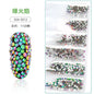 1.5-3.2mm Mixed Nail Rhinestone Small Size Mixed Size Glass Rhinestone Colorful Diamond Mixed Nail Crystal