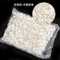 Imitation Pearl Semi-round Pearl Perforated Pearl Jewelry Materials Clothing Accessories Fake Pearl Jewelry Accessories