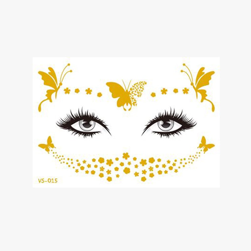 Freckle Face Tattoo Stickers Little Star/Freckle Face Stickers for Carnival Masquerade Party Makeup Stickers