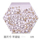 Size Size Mixed Nail Rhinestone International Trade A Flat Glass Crystal Mobile Phone Diy Stick Rhinestone Violent Bear Stick