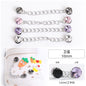Crocs Diy Accessories Alloy Pearl Checker Series Garden Shoes Buckle Decorative Buckle