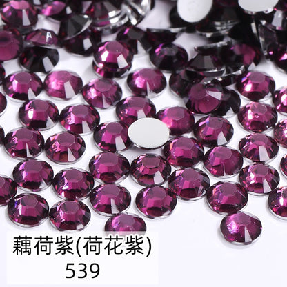 Gemstone filled 2/3/4/5/6mm Henna beads/Henna Gems/Rhinestone