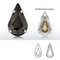 K9 Material Thickened Hollow Claw Diamond Tip Bottom Crystal Glass Shaped Rhinestone Diy Clothing Wedding Accessories