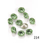Candy Color 8*10/10*14mm Transparent Oval Crystal Nest Surface K9 Rhinestone Costume Jewelry Production