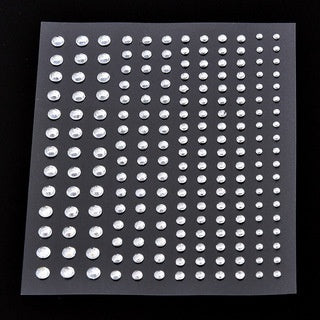 Colorful Super Shiny Rhinestone Stickers for Masquerade Parties DIY Makeup Kit