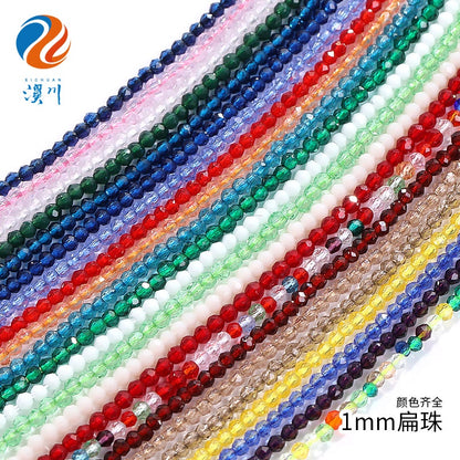35cm Crystal Glass Beads Long Door Curtain Pendant Hand Ornaments Necklace Bracelet Jewelry DIY Loose Beads