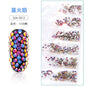 1.5-3.2mm Mixed Nail Rhinestone Small Size Mixed Size Glass Rhinestone Colorful Diamond Mixed Nail Crystal