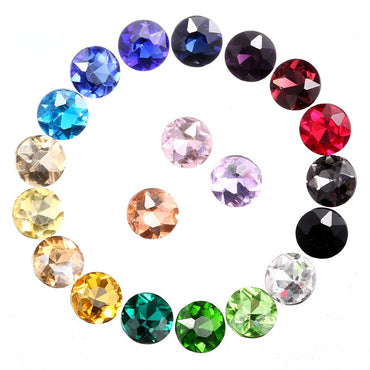 8/10mm Round Crystal Rhinestone Glass for DIY Clothing Jewelry Making/Nail Art