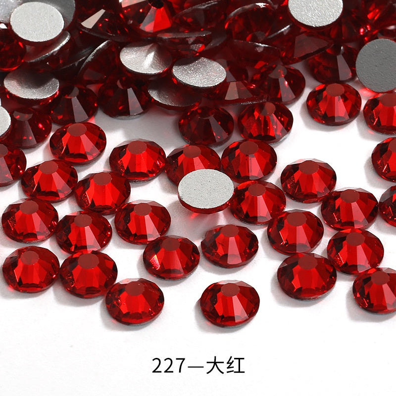 1440pcs/2.5mm Flat Round Nail Rhinestone DIY Phone Case Accessories Rhinestone Stick Crystal