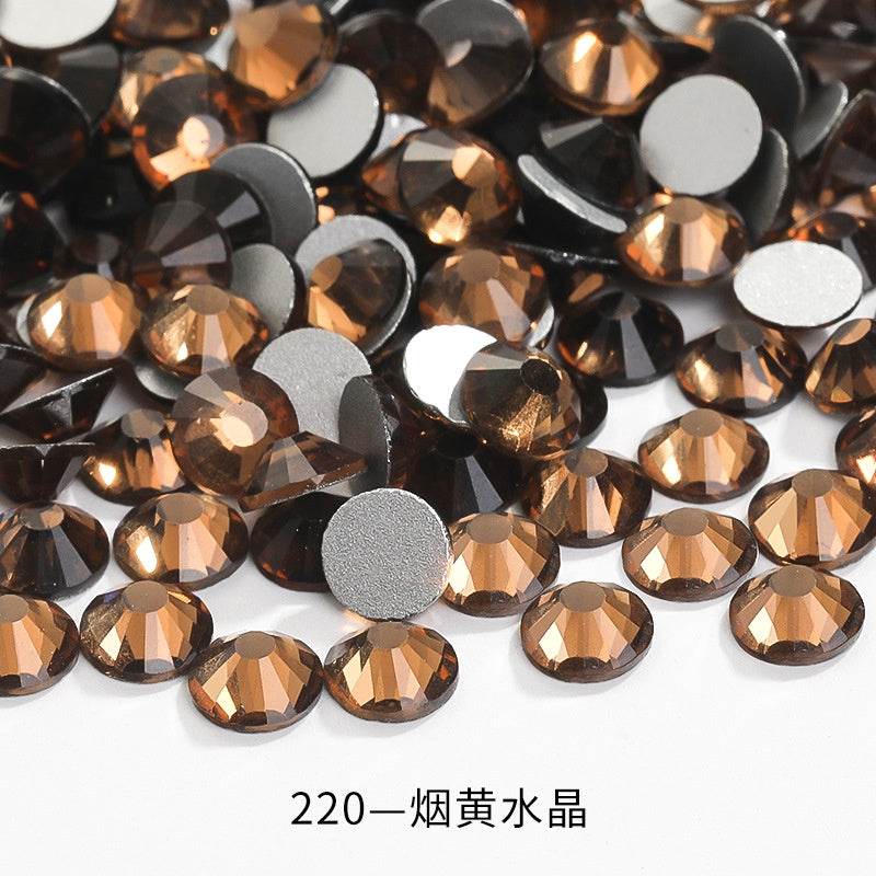 1440pcs/2.5mm Flat Round Nail Rhinestone DIY Phone Case Accessories Rhinestone Stick Crystal