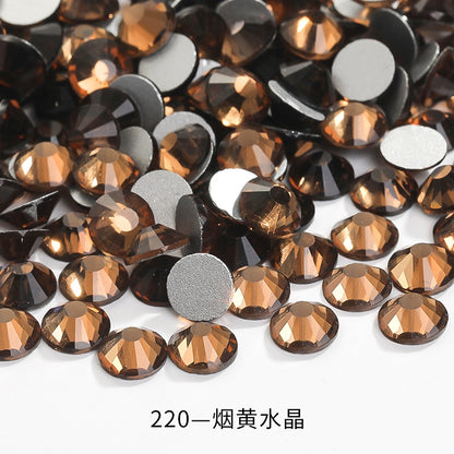 1440pcs/2.5mm Flat Round Nail Rhinestone DIY Phone Case Accessories Rhinestone Stick Crystal