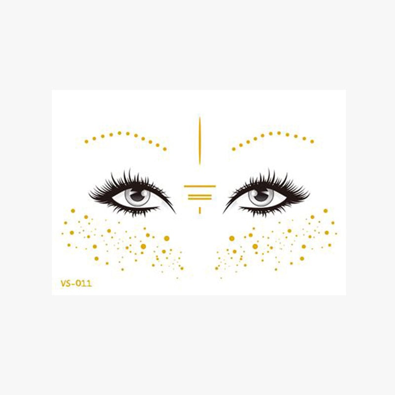 Freckle Face Tattoo Stickers Little Star/Freckle Face Stickers for Carnival Masquerade Party Makeup Stickers