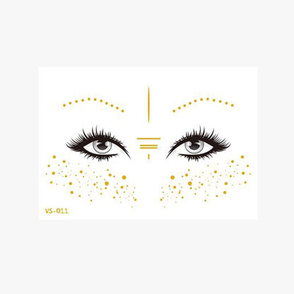 Freckle Face Tattoo Stickers Little Star/Freckle Face Stickers for Carnival Masquerade Party Makeup Stickers