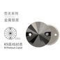 16mm 10pcs Hand Stitched Rhinestone Flat Button Crystal Satellite Shape Crystal Stone Flat Bottom Non-scratch Packaging Glass Rhinestone