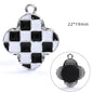 Crocs Diy Accessories Alloy Pearl Checker Series Garden Shoes Buckle Decorative Buckle