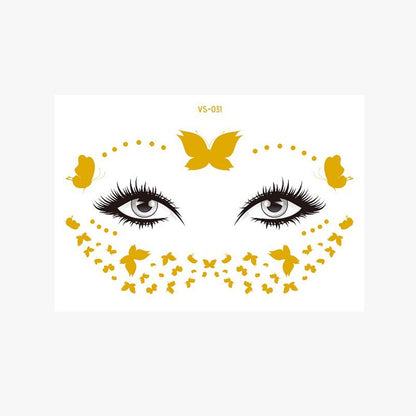 Freckle Face Tattoo Stickers Little Star/Freckle Face Stickers for Carnival Masquerade Party Makeup Stickers
