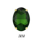 8*10mm 10*14mm Oval Shape Sew on Rhinestone with Gold Claw Jewelry Handmade Crystal DIY Clothing Garment Rhinestones