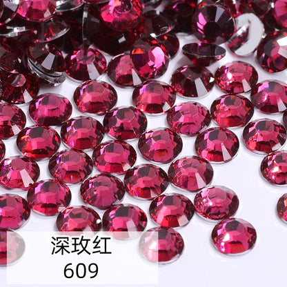Gemstone filled 2/3/4/5/6mm Henna beads/Henna Gems/Rhinestone