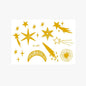 Freckle Face Tattoo Stickers Little Star/Freckle Face Stickers for Carnival Masquerade Party Makeup Stickers