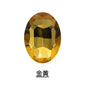 10pcs Large size naked rhinestones 18*25mm 20*30mm Oval Shape Fancy Glass Crystal Rhinestones for DIY Clothing Decoration