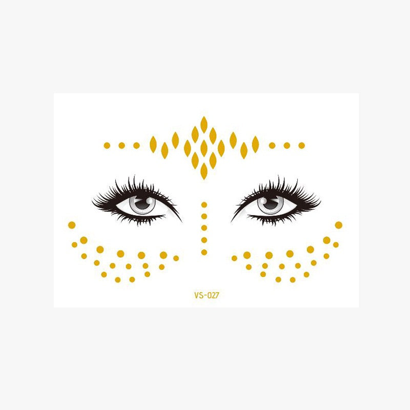 Freckle Face Tattoo Stickers Little Star/Freckle Face Stickers for Carnival Masquerade Party Makeup Stickers