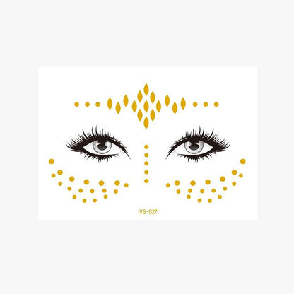 Freckle Face Tattoo Stickers Little Star/Freckle Face Stickers for Carnival Masquerade Party Makeup Stickers