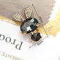 Fashion Cute Rabbit 30*44mm Crystal Rhinestone Bunny DIY Jewelry Accessories for Phone Case