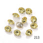 Candy Color 8*10/10*14mm Transparent Oval Crystal Nest Surface K9 Rhinestone Costume Jewelry Production
