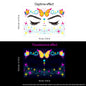 Colorful Super Shiny Rhinestone Stickers for Masquerade Parties DIY Makeup Kit