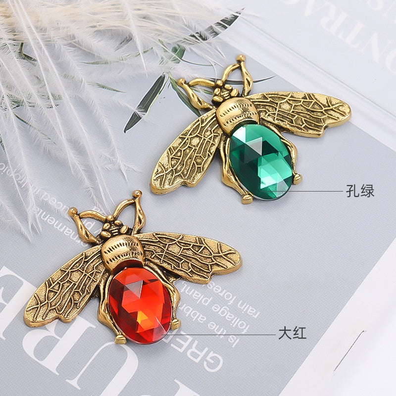 Bee Creative Animal DIY Vintage Jewelry Ruby Emerald Phone Case Shoes Clothing Accessories