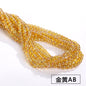Imitation Jade Glass Bead Electroplating Beading DIY Handmade Beading Loose Bead Jewelry Accessories Accessories