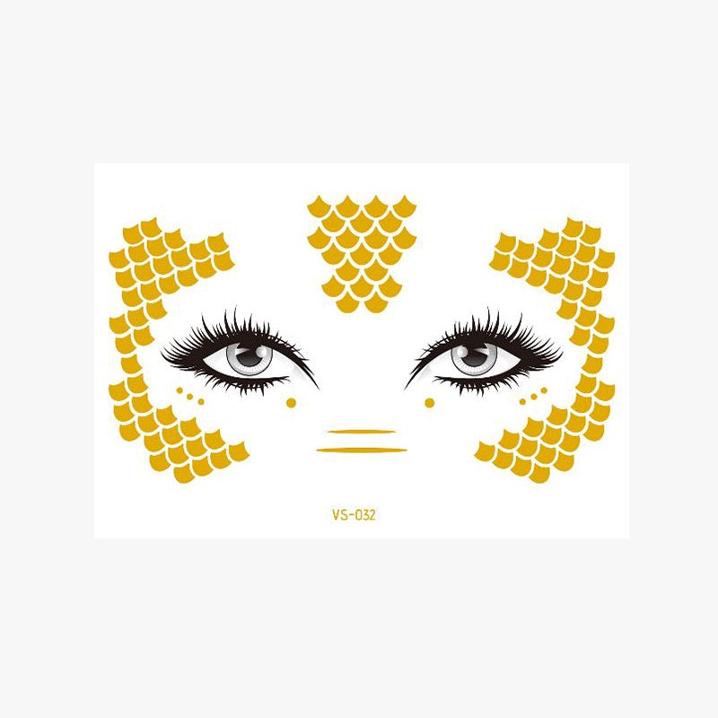 Freckle Face Tattoo Stickers Little Star/Freckle Face Stickers for Carnival Masquerade Party Makeup Stickers