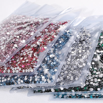 Gemstone Filled 2/3/4/5/6mm Henna Beads/Henna Gems/Rhinestone