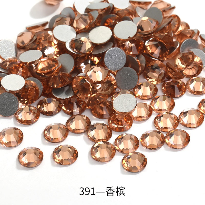 1440pcs/1.8mm Flat Round Nail Rhinestone DIY Phone Case Accessories Rhinestone Stick Crystal