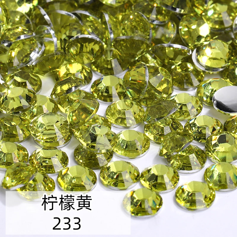 Gemstone Filled 2/3/4/5/6mm Henna Beads/Henna Gems/Rhinestone