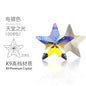 10PCS Pentacle High Top Rhinestones Pointed Bottom Special-shaped Rhinestones Diy Jewelry Accessories Pointed Bottom Rhinestones Stick Rhinestones Materials