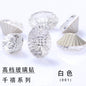 Oval Rhinestone Nail Ornament Rhinestone Crystal Glass Nail ornament DIY decorative nail accessories