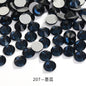 288pcs/6mm Flat Round Nail Rhinestone DIY Phone Case Accessories Rhinestone Stick Crystal