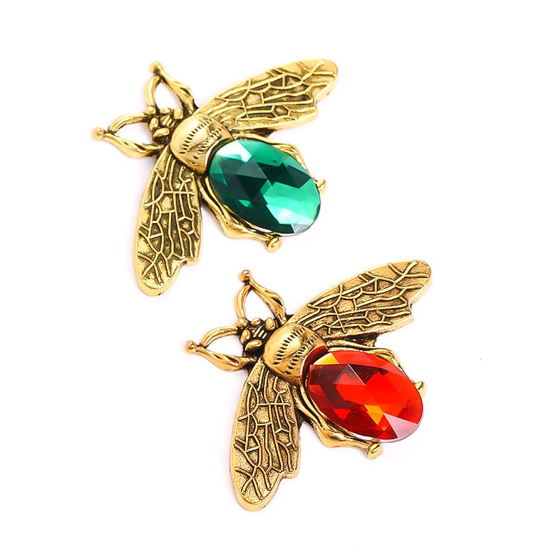 Bee Creative Animal DIY Vintage Jewelry Ruby Emerald Phone Case Shoes Clothing Accessories