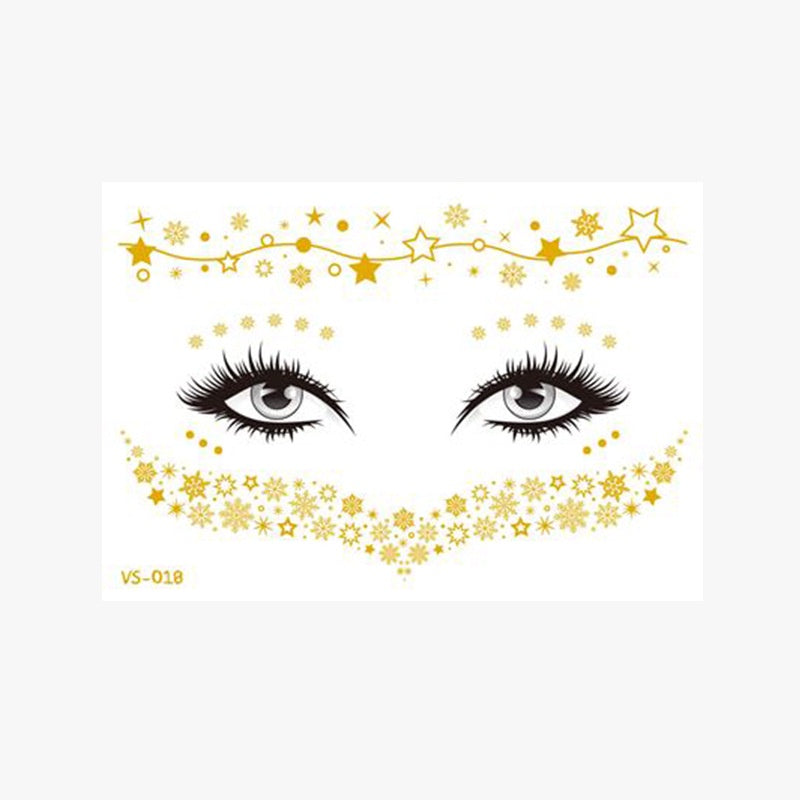 Freckle Face Tattoo Stickers Little Star/Freckle Face Stickers for Carnival Masquerade Party Makeup Stickers