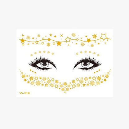 Freckle Face Tattoo Stickers Little Star/Freckle Face Stickers for Carnival Masquerade Party Makeup Stickers