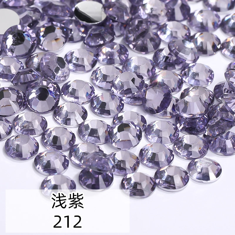 Gemstone filled 2/3/4/5/6mm Henna beads/Henna Gems/Rhinestone