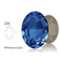 10*14/13*18mm K9 Quality Oval Crystal High Top Bottom Diamond Shiny Diy Clothing Jewelry Accessories