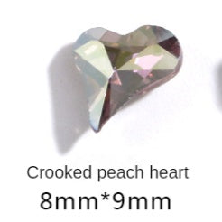 K9 Light Purple Mist Nail Art Rhinestone Glass Crystal Diy Jewelry Accessories Pointed Bottom Rhinestone Jewelry Accessories